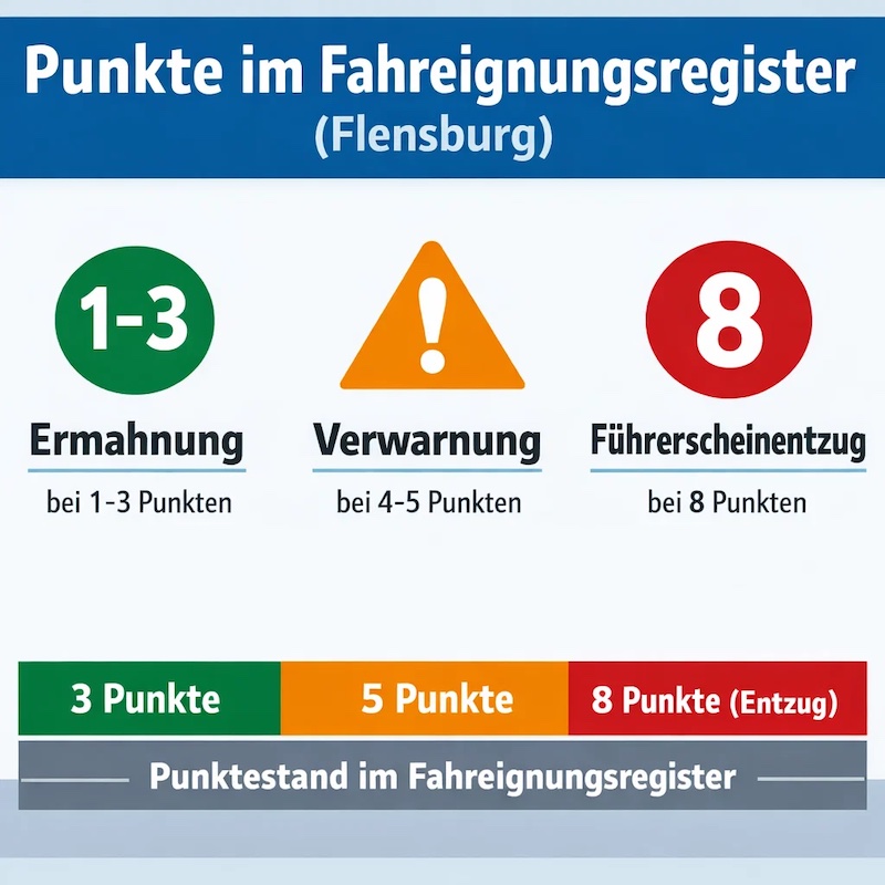 Punkte in Flensburg