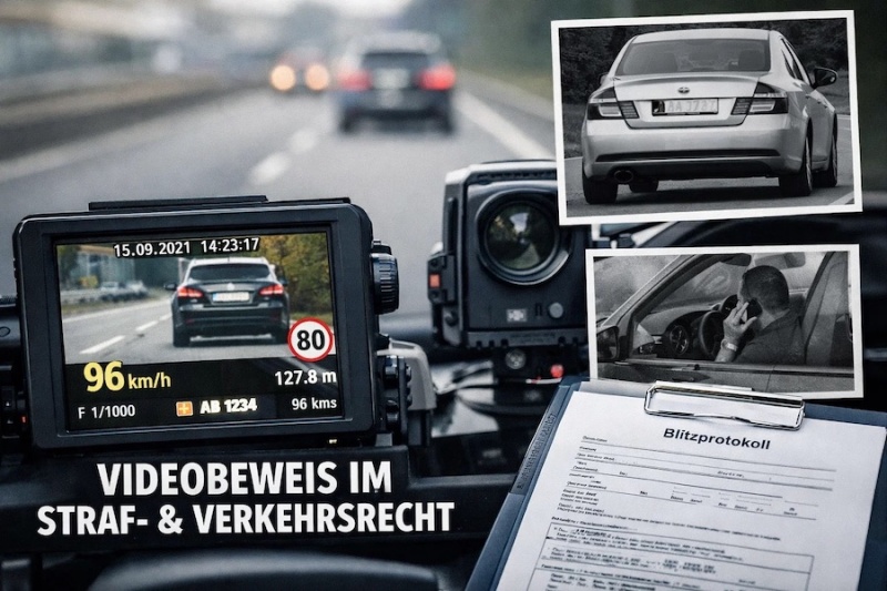 Videobeweis im Straßenverkehr
